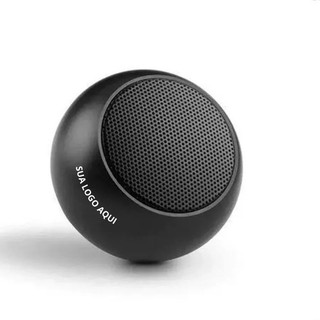 Mini Caixa de Som Bluetooth Tws Metal Mini Speaker Amplificada 3w Personalizada