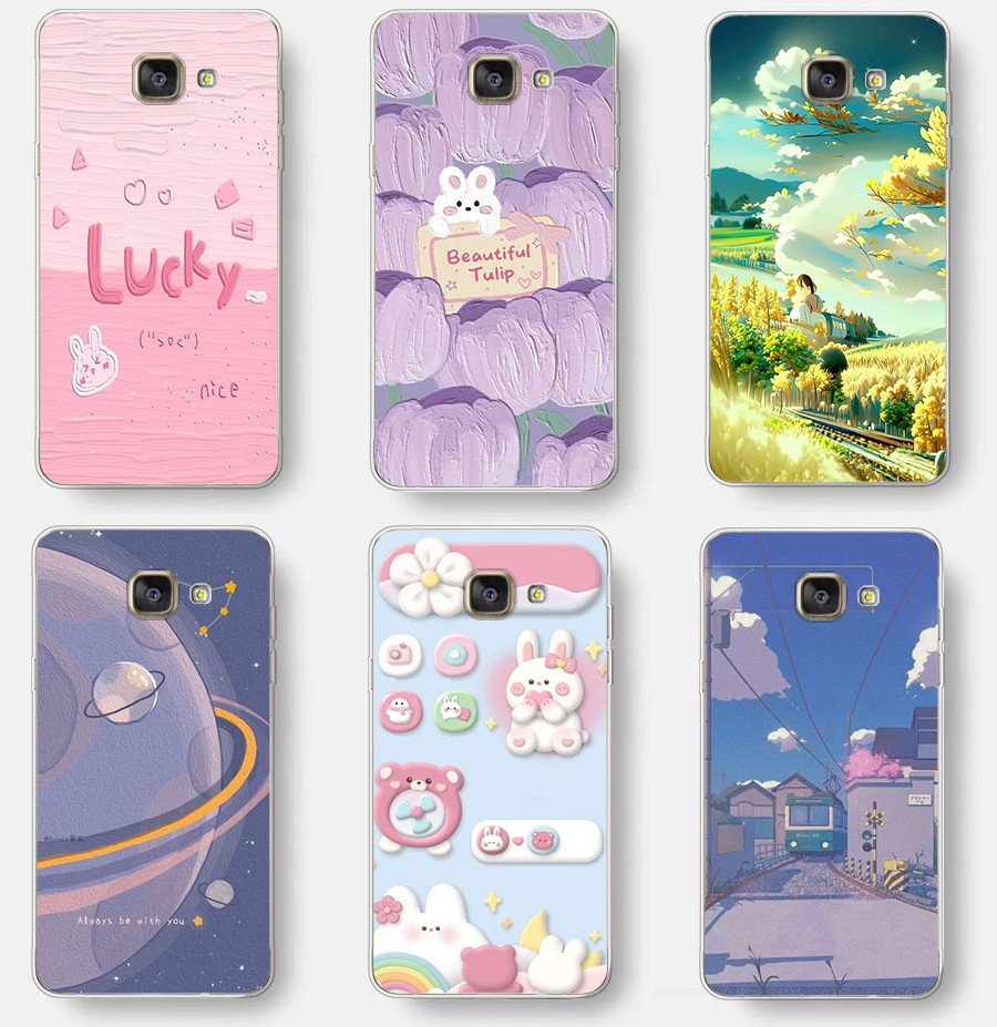 Para Samsung Galaxy a9 2016/a9 pro 2016 Caixa TPU Capa Protetora De Silicone Macia Telefone Shell