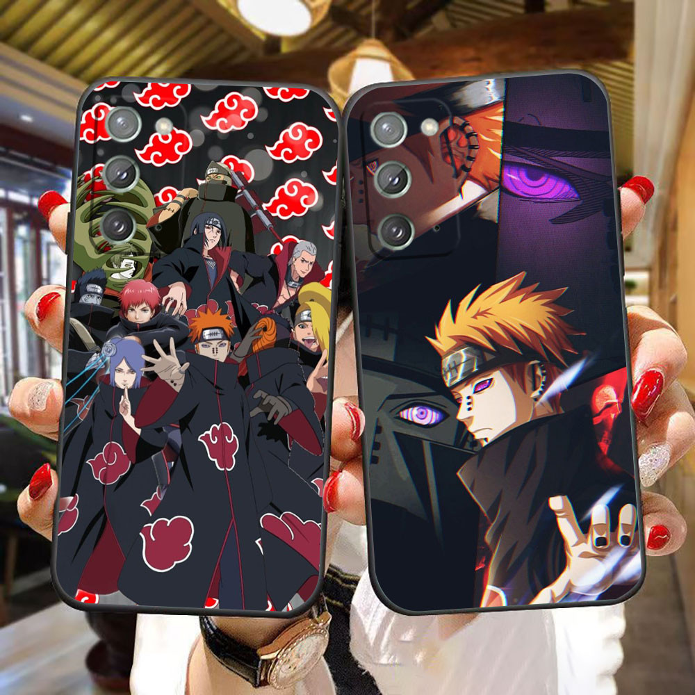 Naruto Ninjas Pein TPU Capinha De Celular Para Samsung Galaxy A03 A02 A01 M62 M54 M53 M51 M33 M32 M31 M30 M23 M20 M14 M10 F14 M02 F62 M21 A81 M60 Nota 20 10 Ultra Plus Pro Lite S 5G