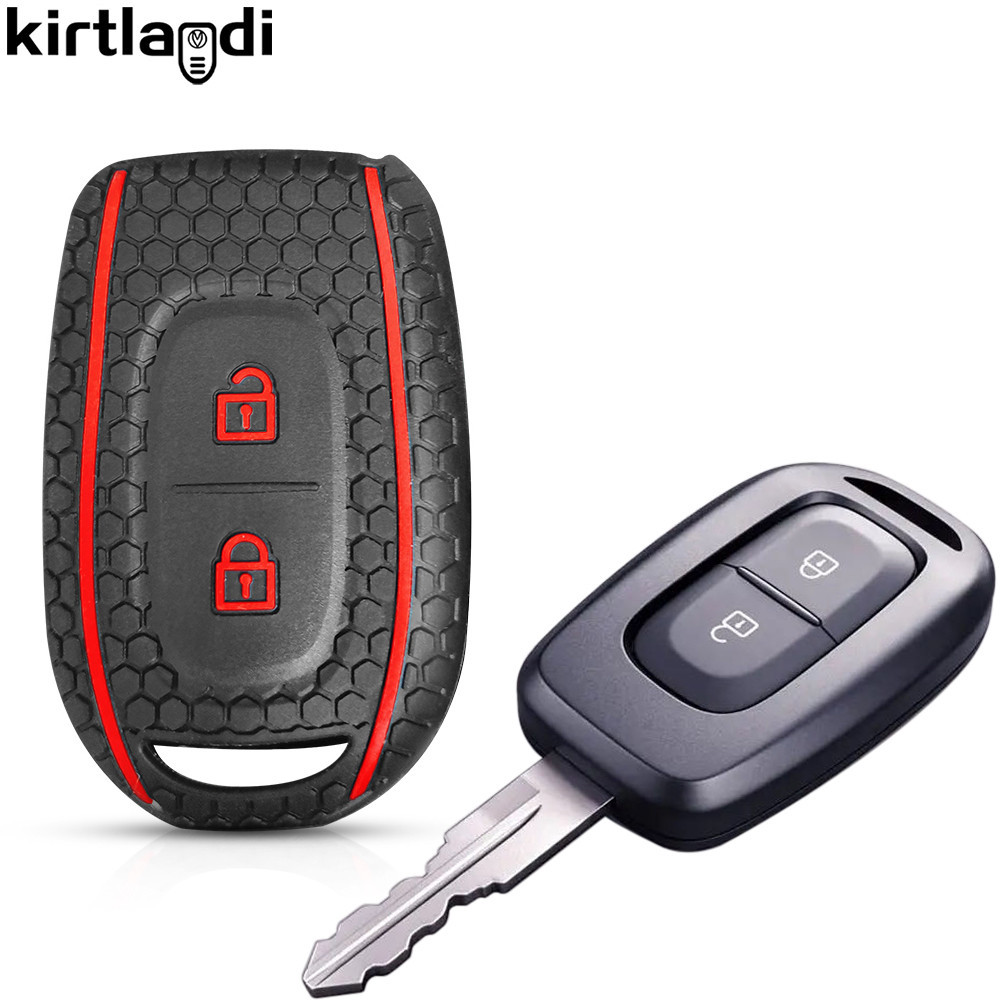Capa Da Caixa Do Fob Chave Carro Para Dacia Logan Spring Scenic Sandero Stepway Laguna Master Lodgy Duster Renault Kwid Dokker Trafic