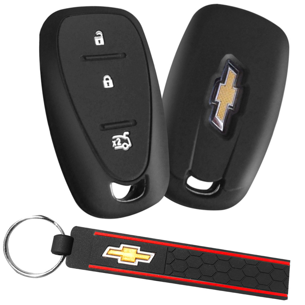 Chevrolet Onix 2023 Equino Cruze Orlando Faísca Sonic Camaro Volt Trax Malibu Traverse Seeker Silicone Caso Chave Do Car em Oferta na Shopee