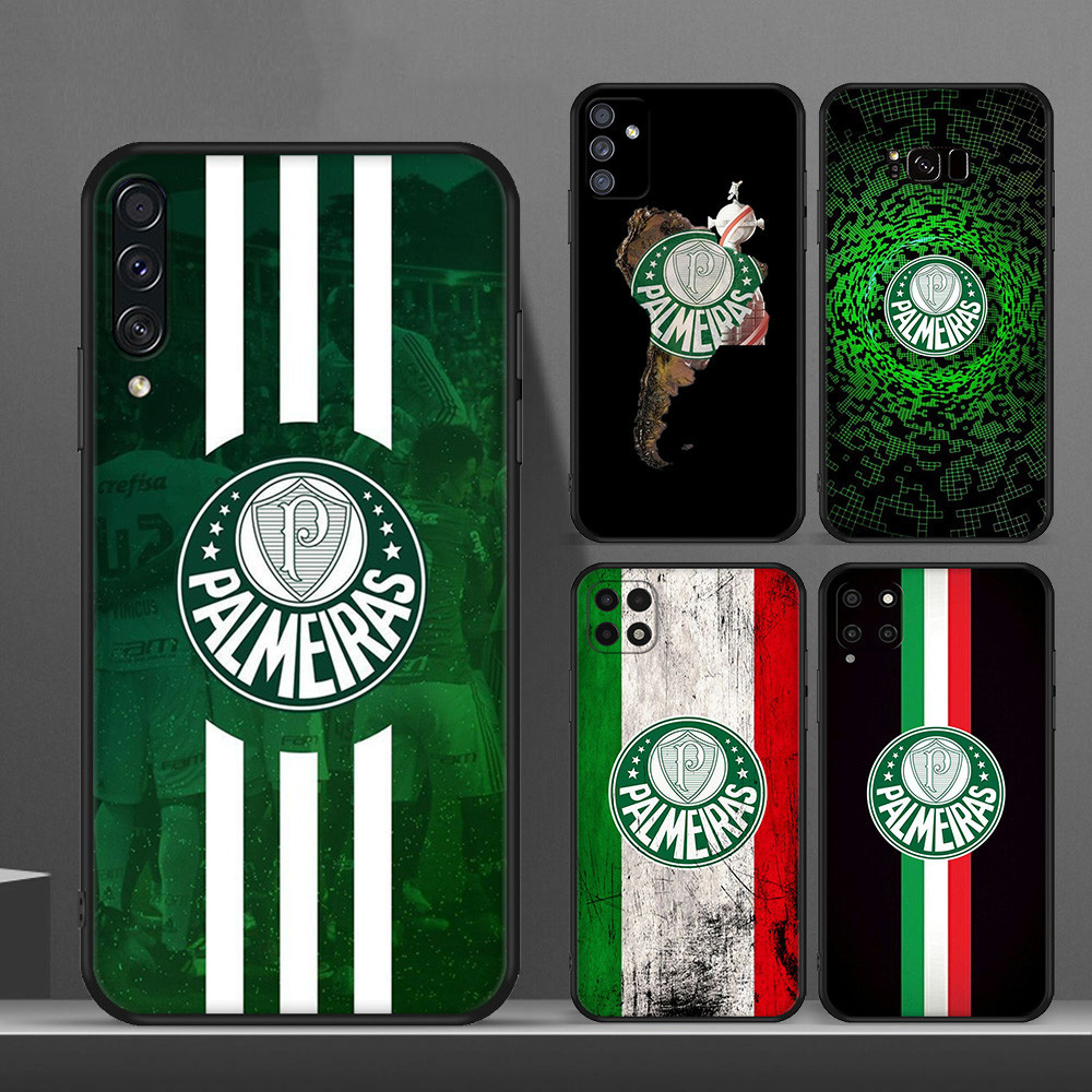 Caixa De Silicone Palmeiras Samsung Galaxy A10 A10S A11 A12 A13 A14 A15 A20 A30 A20S Para Telefone
