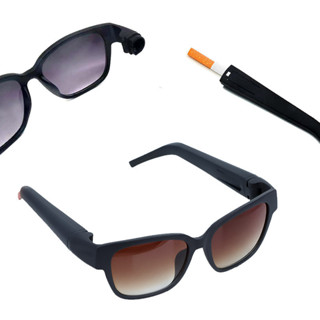 Óculos De Sol Anti-UV Com Caixa Organizadora De Armazenamento Oculta Goggle Dark Glasses Cone Collector Gift Props em Oferta na Shopee