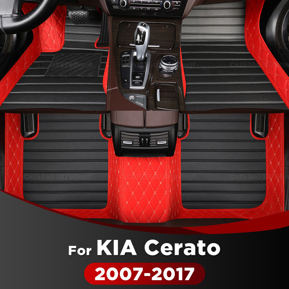Para Kia Cerato 2007-2017 16 15 14 13 12 11 9 8 Tapetes De Carro Personalizados Almofadas De Pé Automóvel Capa De Tapete
