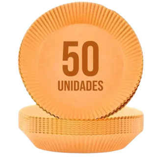 Forro de Papel Antiaderente Para Airfryer – 50 unidades