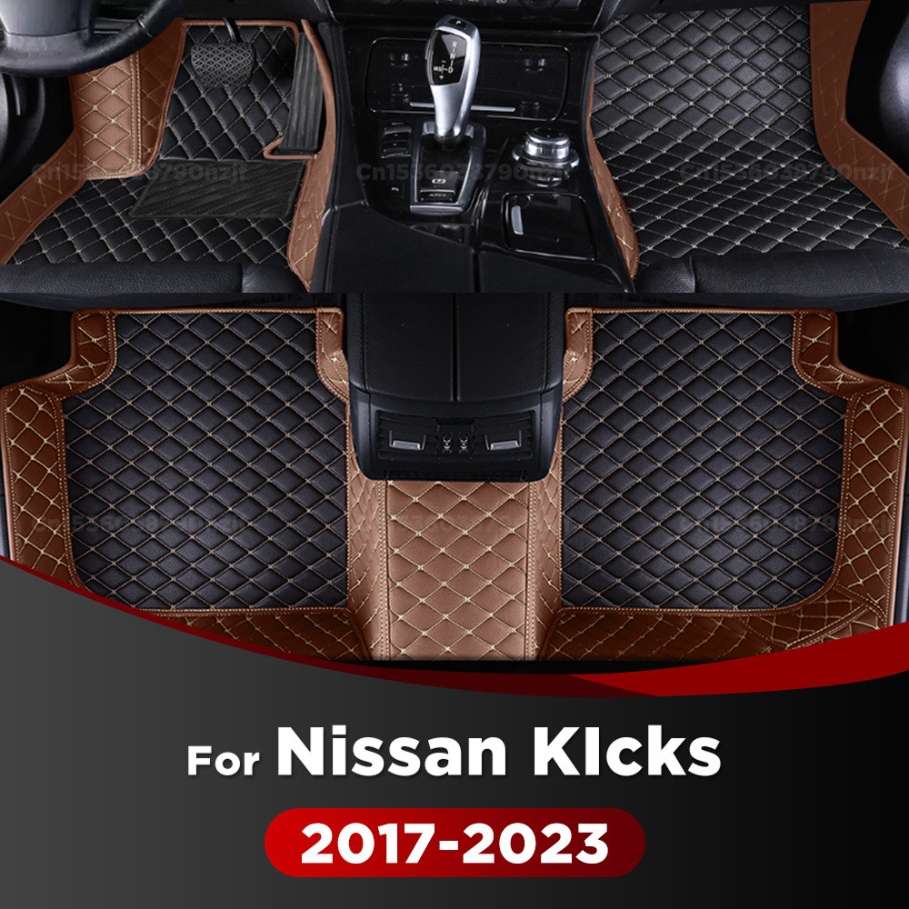Para Nissan KIcks 2017-2023 22 21 20 19 18 Tapetes De Chão Do Carro Personalizado Auto Pé Almofadas Automóvel Tapete Cap em Oferta na Shopee