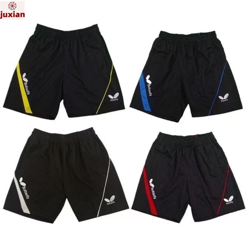 Calça Esportiva De Verão Butterfly Mesa De Tênis Badminton Calção De Treinamento
