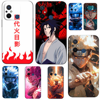 Para xiaomi Redmi 12C 11A Capa Traseira Do Telefone Em Silicone Macio Protetor De Preto Tpu Uzumaki Naruto
