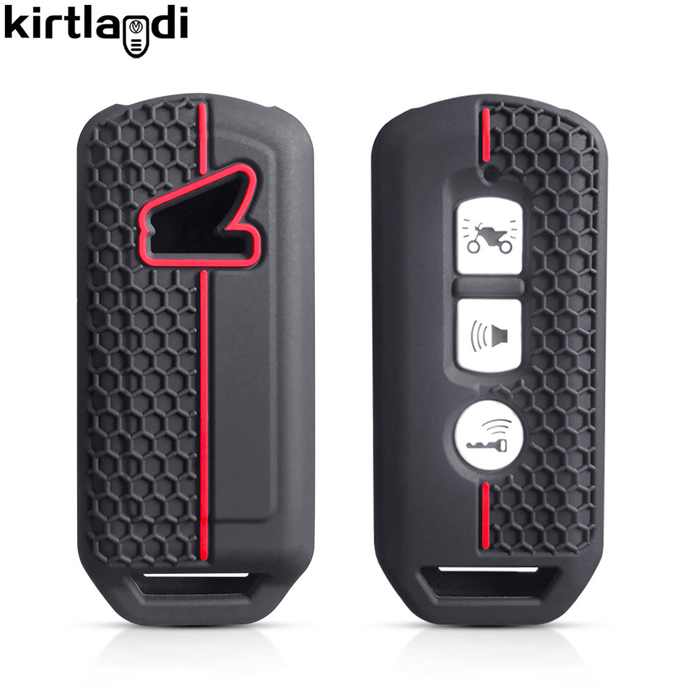 Capa De Silicone Para Chaveiro Porta-Chaves Honda Forza 125 SH PCX Xadv 750 250 350 ADV Sling 300 XAV Xlov Super Cup