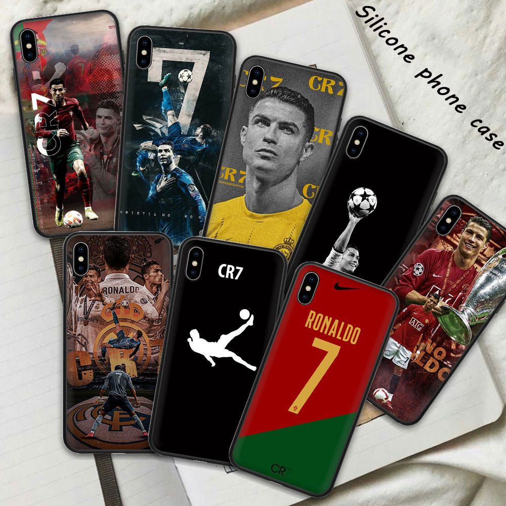 Samsung Galaxy A05 A05S A01 A02 M02 A02S A03S A03S Core A04 A04S A04E M04 F04 Capa Flexível Para Celular 7C7U Cristiano Ronaldo