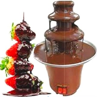 Founde Cachoeira Cascata De Chocolate Torre 110V de Chocolate Derretido