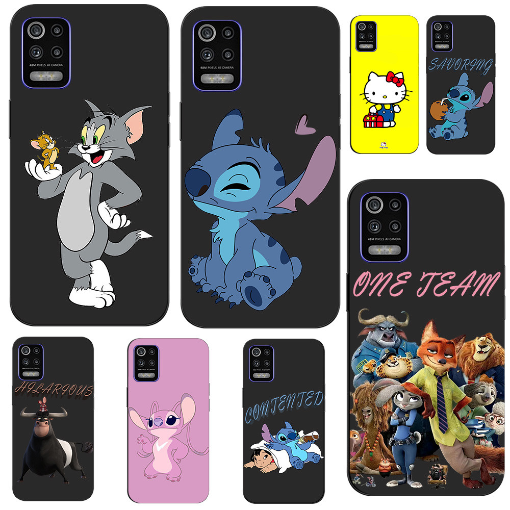 Capinha Lg K52 2020 / K62 Capinha Stitch Capinha iPhone Fofa Capinha Desenho Vaquinha Hello Kitty @10002