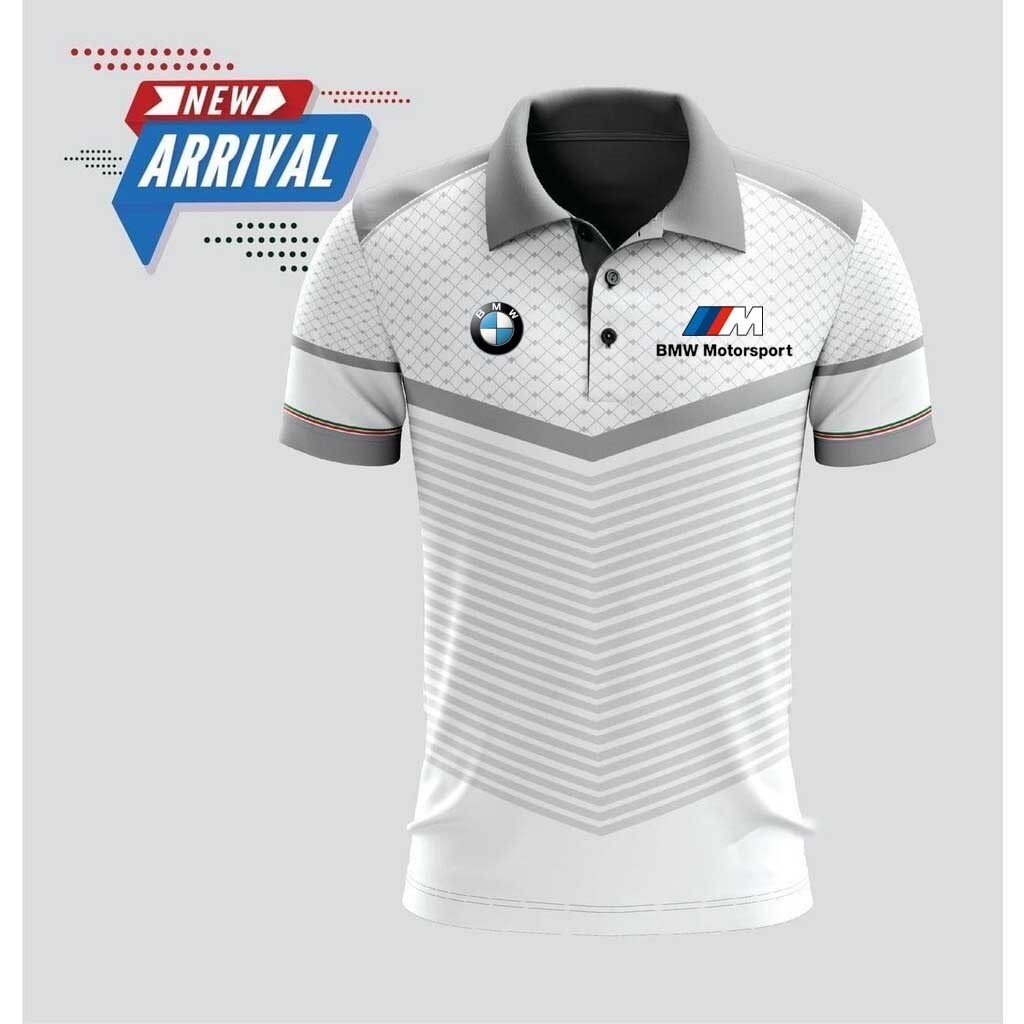 Camisa Polo Masculina Estilo BMW 2024 Nova Camiseta Esportiva Ao Ar Livre De Secagem Rápida Respirável
