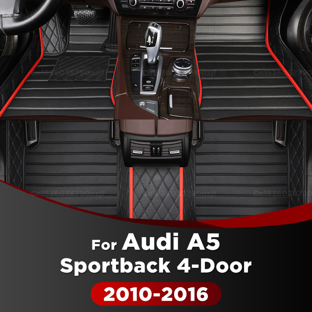A5 Sedan 4 Portas) 2010-2016 15 14 13 12 11 Tapetes De Carro Personalizados Almofadas De Pé Automóvel Capa De Tapete Ace