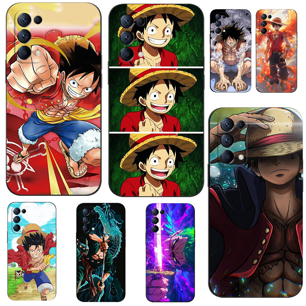 Capa Protetora Para OPPO RENO 6 PRO 5G snapdragon 870 Versão Telefone Tpu One Piece Zoro Roronoa Luffy