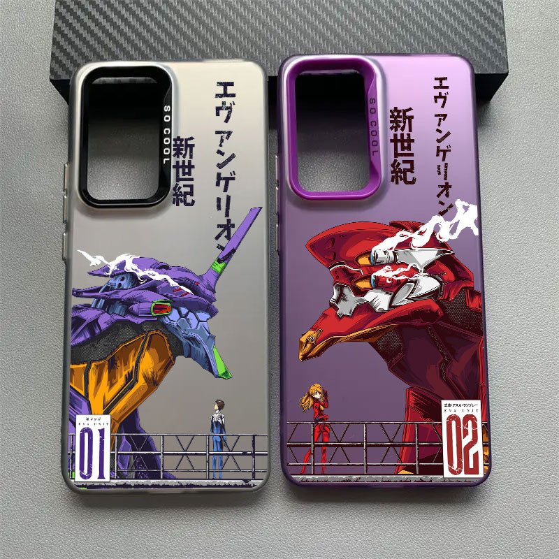 Neon Genesis Evangelion 01 02 Anime Capa De Telefone Para Samsung Galaxy A56 5G A36 A54 A55 A35 A34 A32 A52 A53 A16 A26