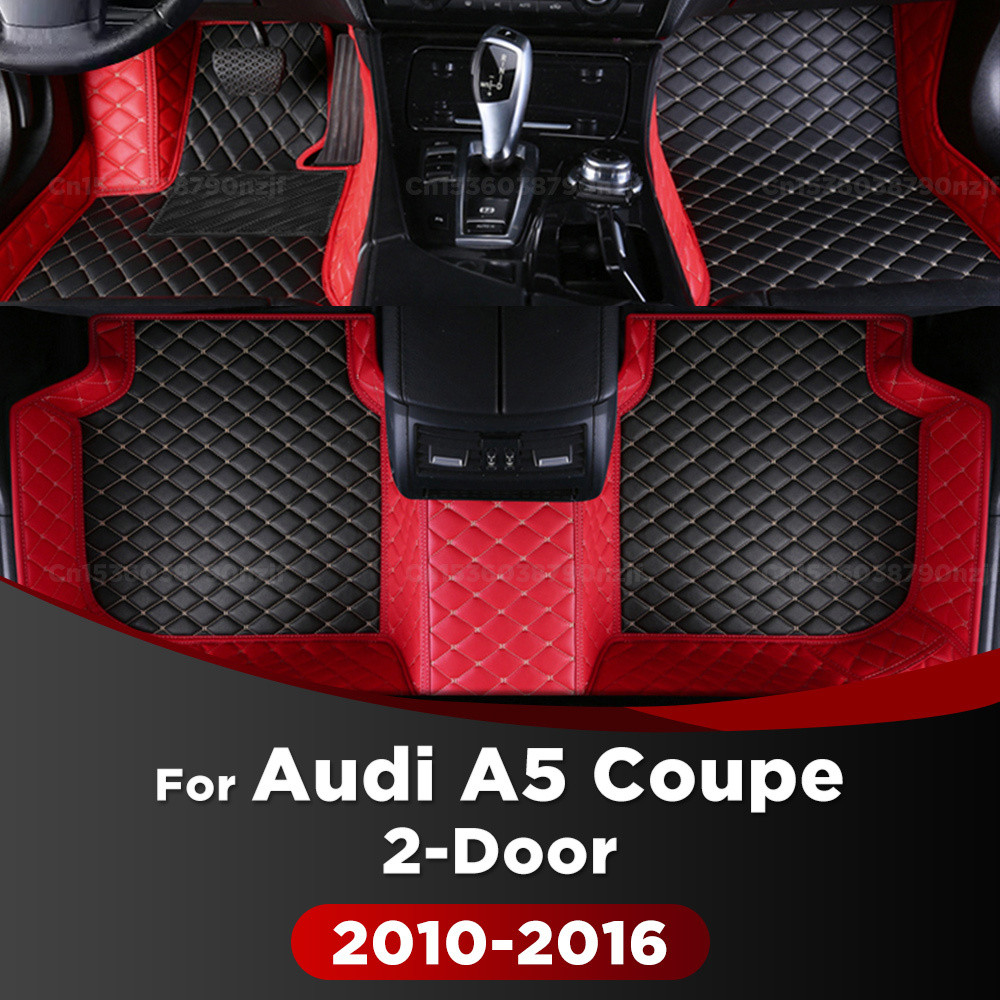 Para Audi A5 Coupe (2 Portas) 2010-2016 15 14 13 12 Tapetes De Carro Personalizados Almofadas De Pé Automóvel Capa De Ta