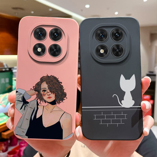 Para Redmi Note 14 Pro 4G 5G Capas Fofas De Desenho Animado Sweet Girls Silicone Líquido Macio TPU Capa Protetora Trasei em Oferta na Shopee