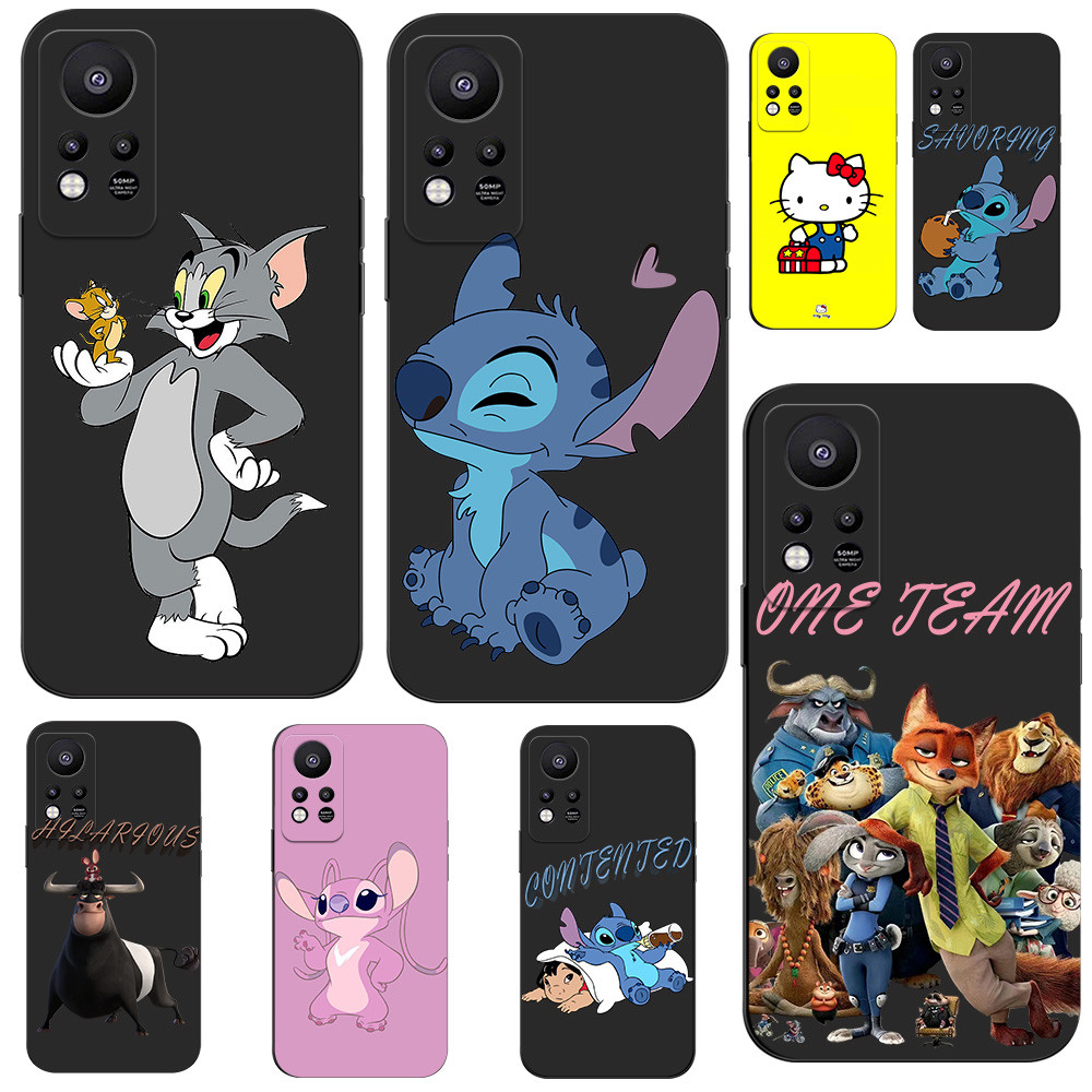 Capinha Infinix Hot 11S Nfc Capinha Stitch Capinha iPhone Fofa Capinha Desenho Vaquinha Hello Kitty @10002
