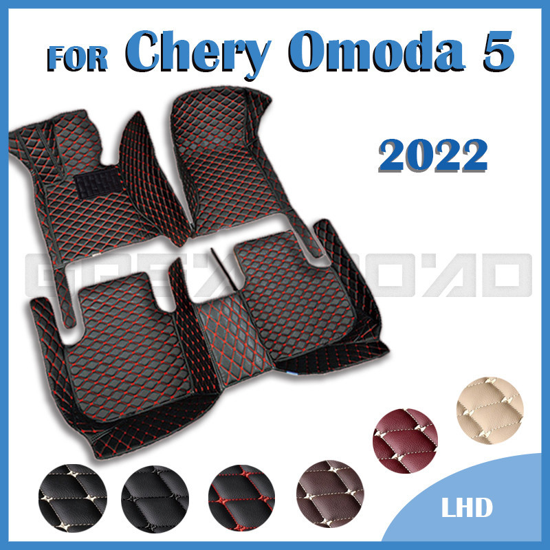 Tapetes De Carro Para Chery Omoda 5 2022-2024 2025 Almofadas De Pé Personalizadas Capa De Tapete De Automóvel Acessórios