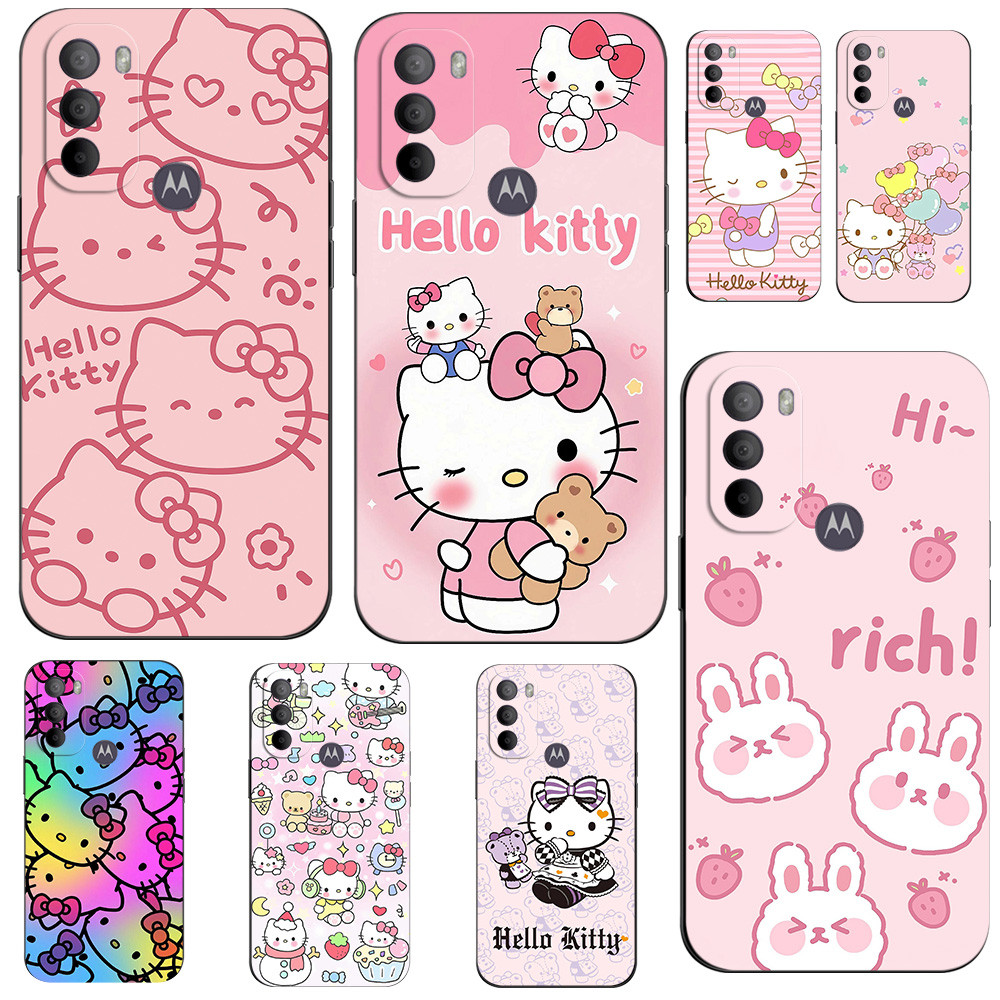 Capinha Da Motorola Moto G31 Capinha Personalizada Hello Capinha iPhone Fofa Vaquinha Kitty @10003