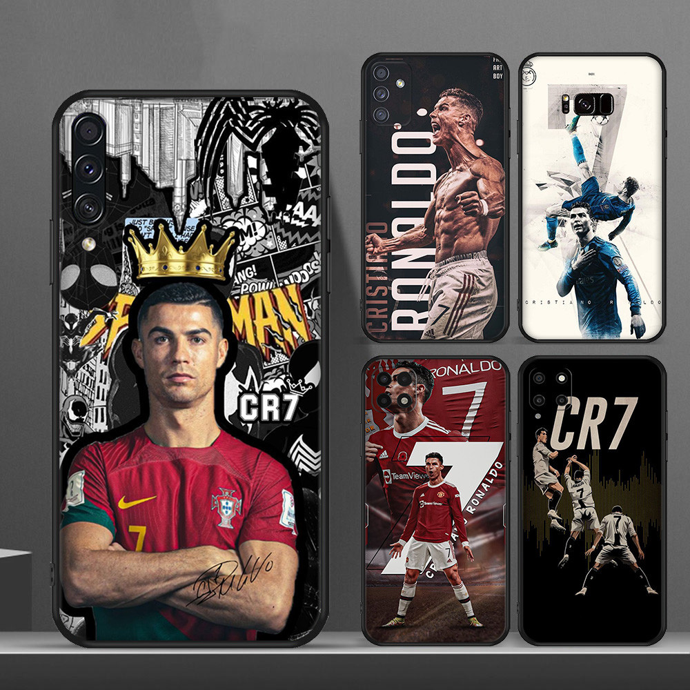 Samsung A31 A31 A32 A33 A34 A40S A41 A42 A50 A50S A30S A51 A52 A52S A54 A53 A60 A70 A71 A72 A73 Silicone Cristiano Ronaldo Capa Flexível Para Celular