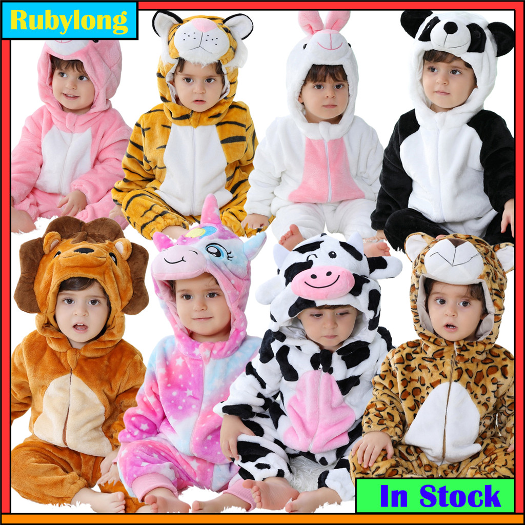 2024 Bebê Kigurumi Unicórnio Ponto Pikachu Dos Desenhos Animados Macacão Infantil Crianças Animal Pijamas Natal Meninas 