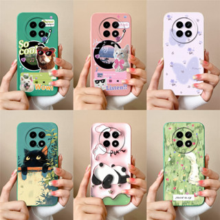 Nova Capa Para Realme 12 12X 5G Creative Collage Cat Pattern Square Silicone À Prova De Choque Traseira Macia TPU Realme12 Shell em Oferta na Shopee