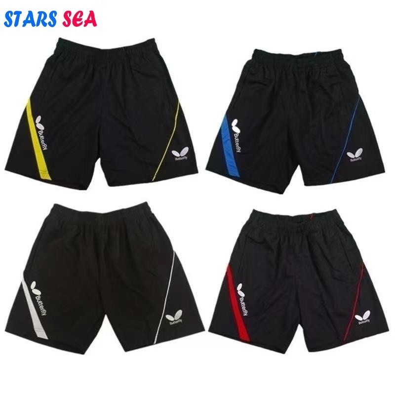Calça Esportiva De Verão De Tênis Butterfly Mesa Badminton Calções De Treinamento