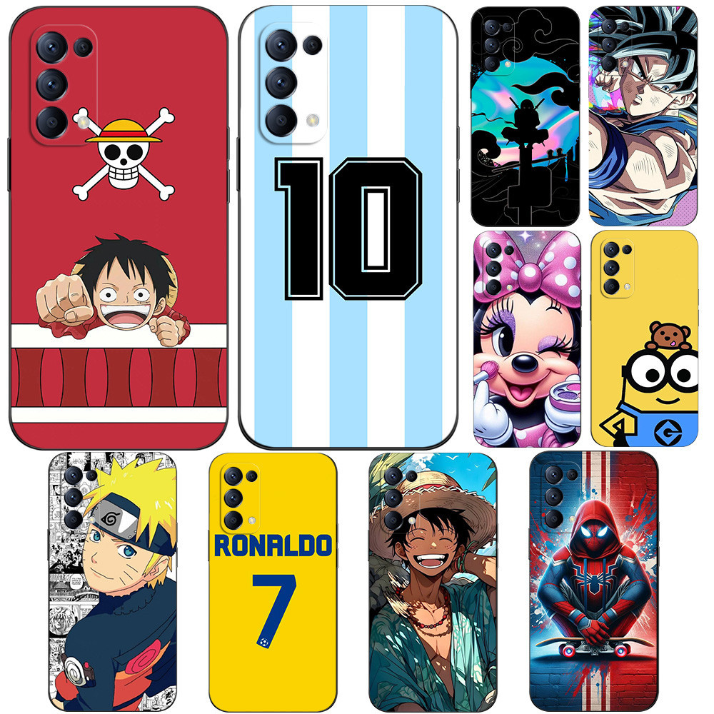 Capa Protetora Para OPPO RENO 6 PRO 5G snapdragon 870 Versão Telefone De Silicone Macio Preto Tpu Dream Pop Design