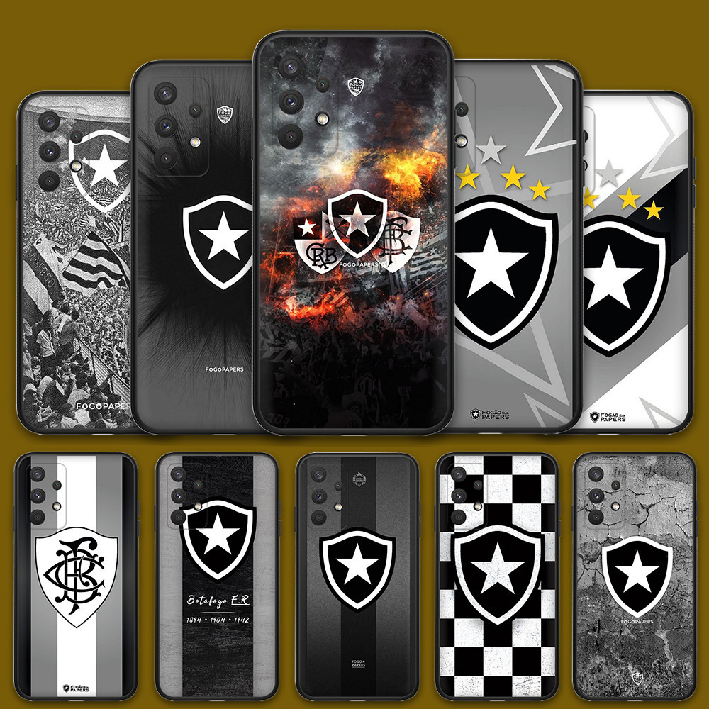 Capa De Celular Motorola Moto G22 G10 G20 G30 G9 G9play G50 E7 E7plus E7power E7i Power Silicone Macio 49G5 Botafogo Estoque Pronto