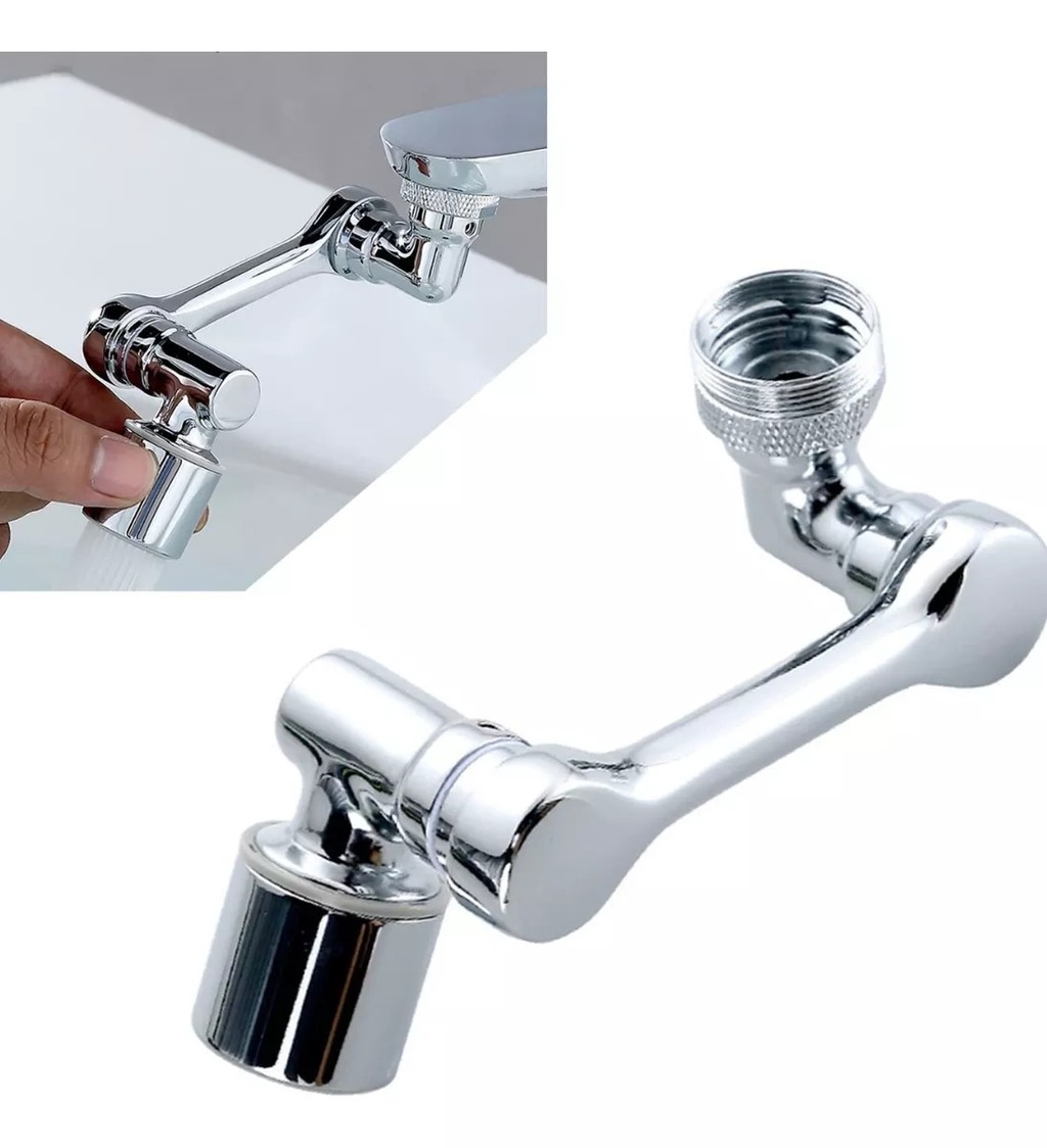 Extensor Adaptador De Torneira Giratório Bico Articulado Monocomando