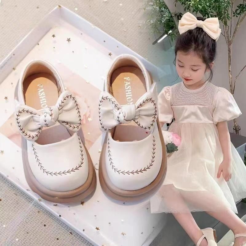 Sapatos de couro para meninas princess shoes em Oferta na Shopee