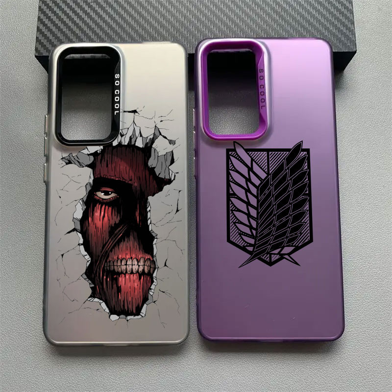 Anime Japonês Allen Attack On Titan Capa De Telefone Para Samsung Galaxy A56 5G A36 A54 A55 A35 A34 A32 A52 A53 A16 A26 