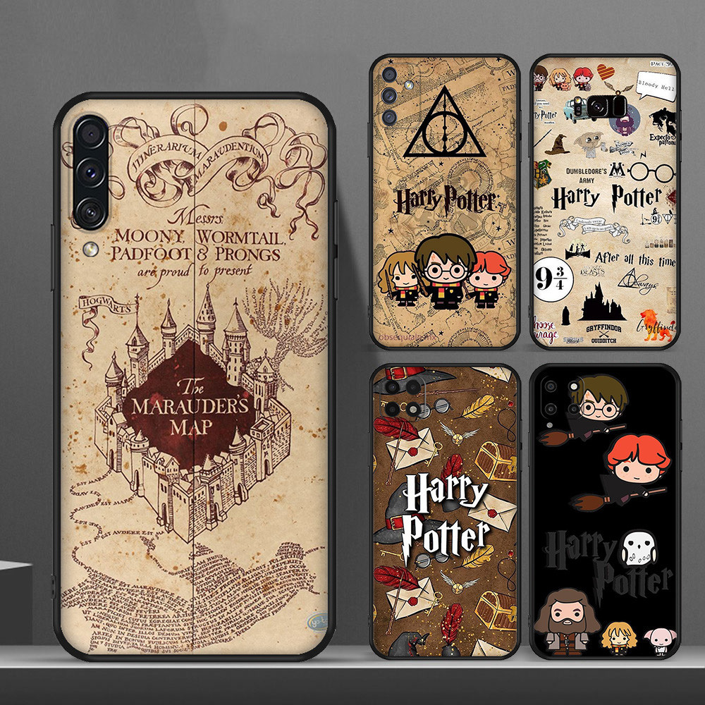 Samsung A31 A31 A32 A33 A34 A40S A41 A42 A50 A50S A30S A51 A52 A52S A54 A53 A60 A70 A71 A72 A73 Capa De Silicone harry potter Flexível Para Celular