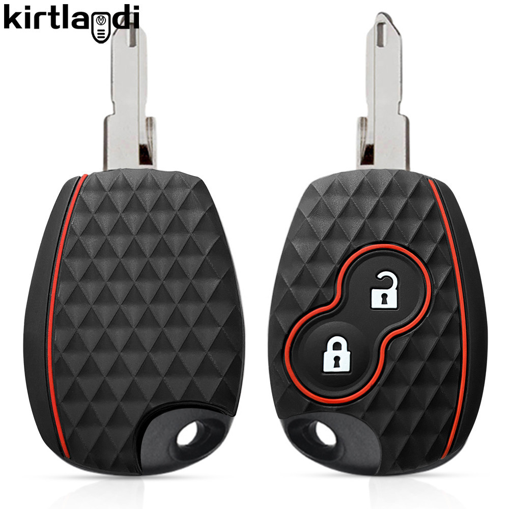 Para Renault Clio Trafic Sandero Stepway Dacia Duster Logan Nissan Almera Terrano Opel Capa Da Caixa Chave Do Carro