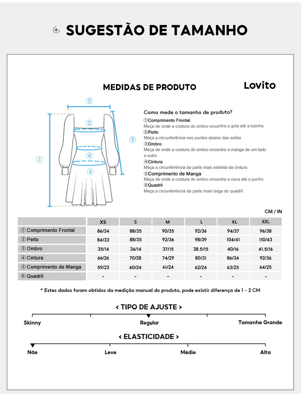 Lovito Vestido de Bolinhas