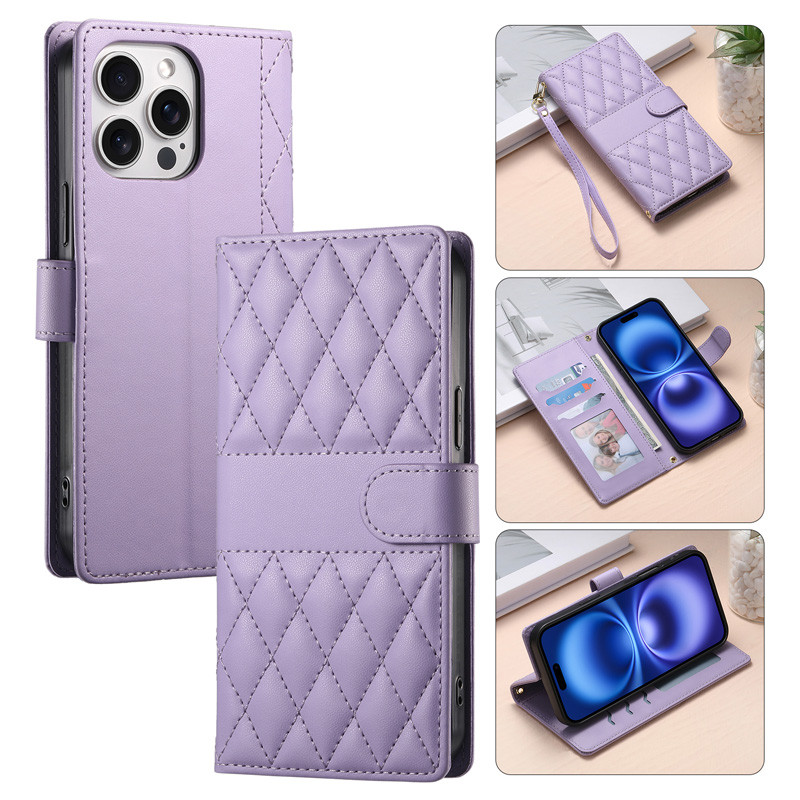 Capa Para Samsung Galaxy A27 A57 A27 A08 A18 A07 A17 A56 A36 A26 A06 A16 A37 5G 4G Carteira Luxo Flip De Telefone De Cou