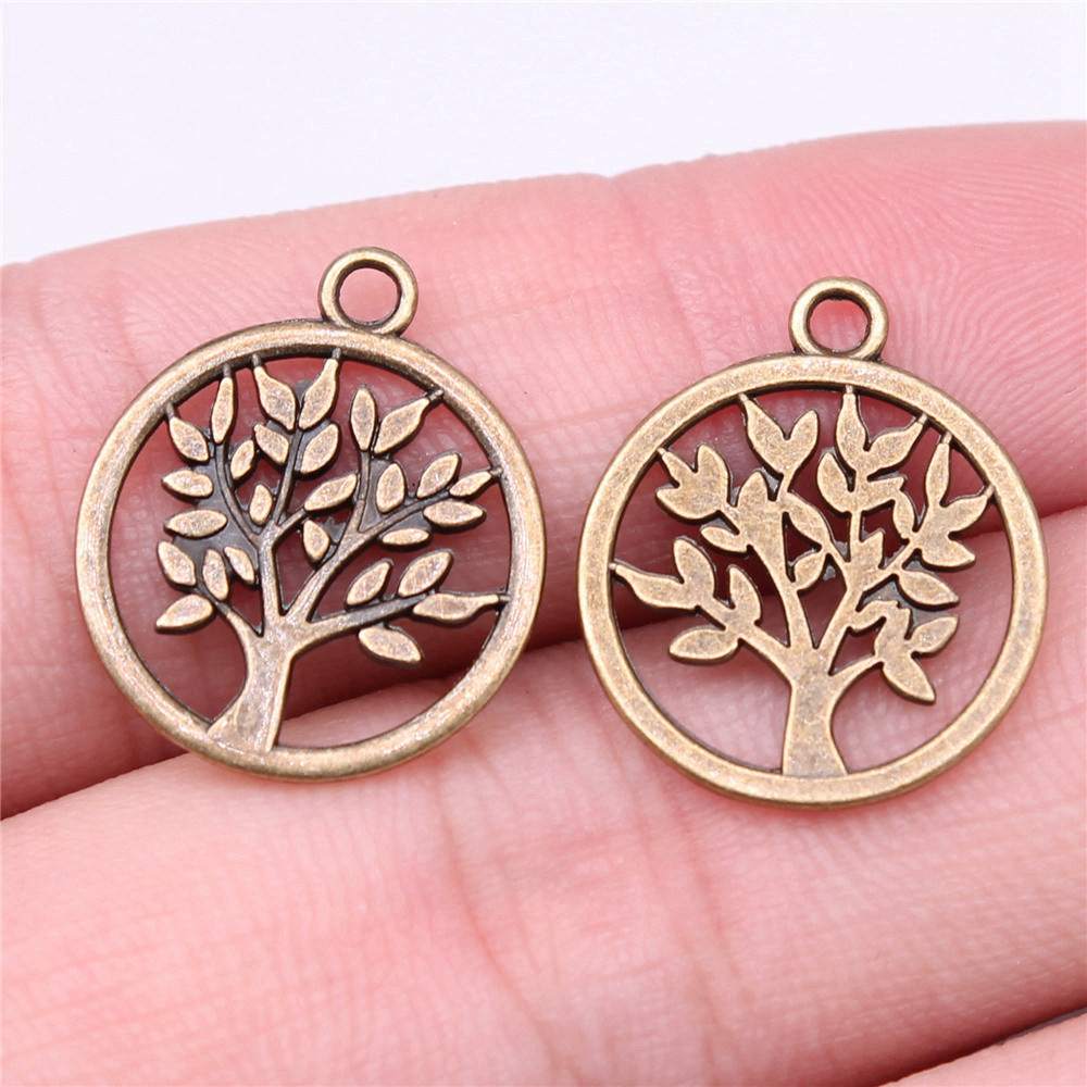 20pcs/lot Árvore Da Vida Encantamentos Para A Confecção De Jóias