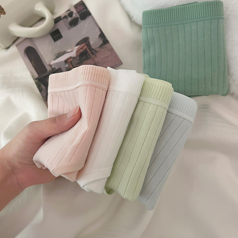 Nova Edição Limpa De Roupa Íntima Feminina 7A Virilha Inferior De Algodão Puro Antibacteriano Com De Alta Qualidade Para Um Ajuste Confortável Sem cramping em Oferta na Shopee