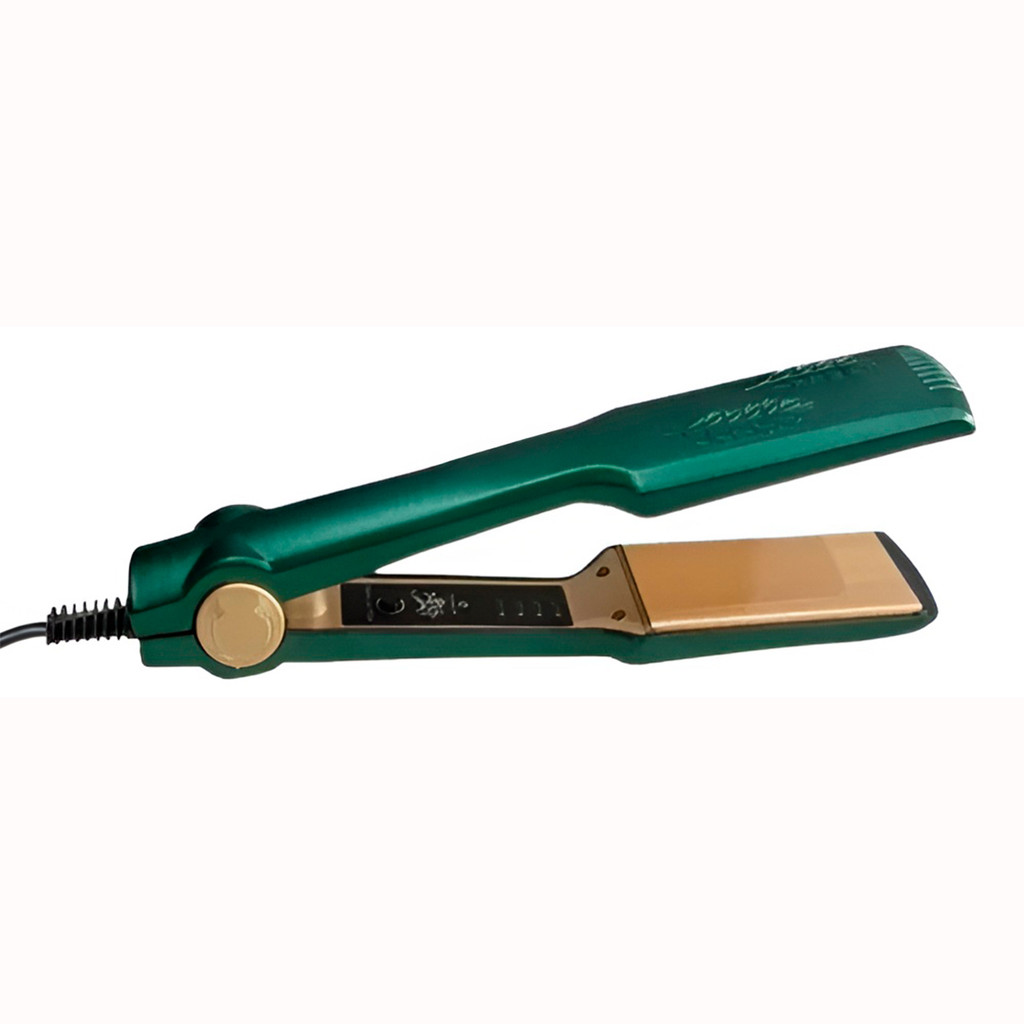 JS Chapinha de Cabelo Profissional Alisamento Cabelereiro Green