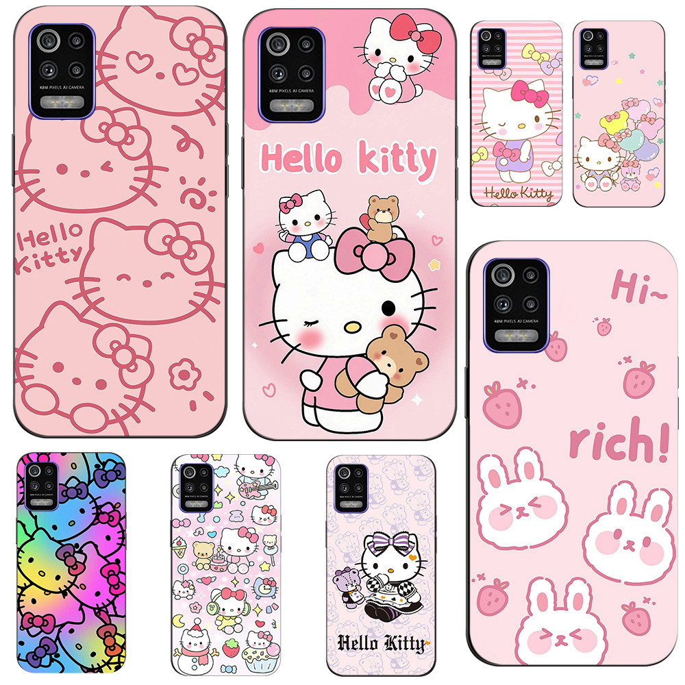 Capinha Da Lg K52 2020 / K62 Capinha Personalizada Hello Capinha iPhone Fofa Vaquinha Kitty @10003
