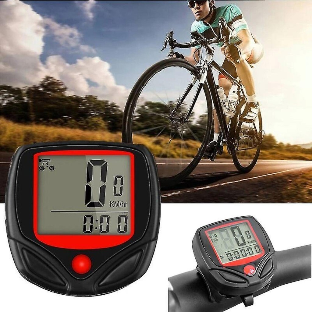 Velocímetro De Bicicleta Sem Fio Led No Visor Para Aro 29