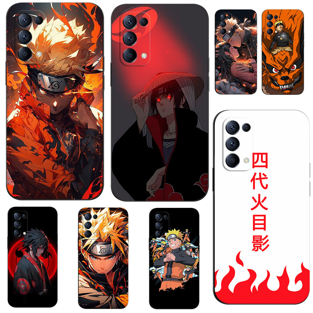 Capa Protetora Para OPPO RENO 6 PRO 5G snapdragon 870 Versão Telefone Tpu Naruto Uchiha Itachi Hatake Kakashi