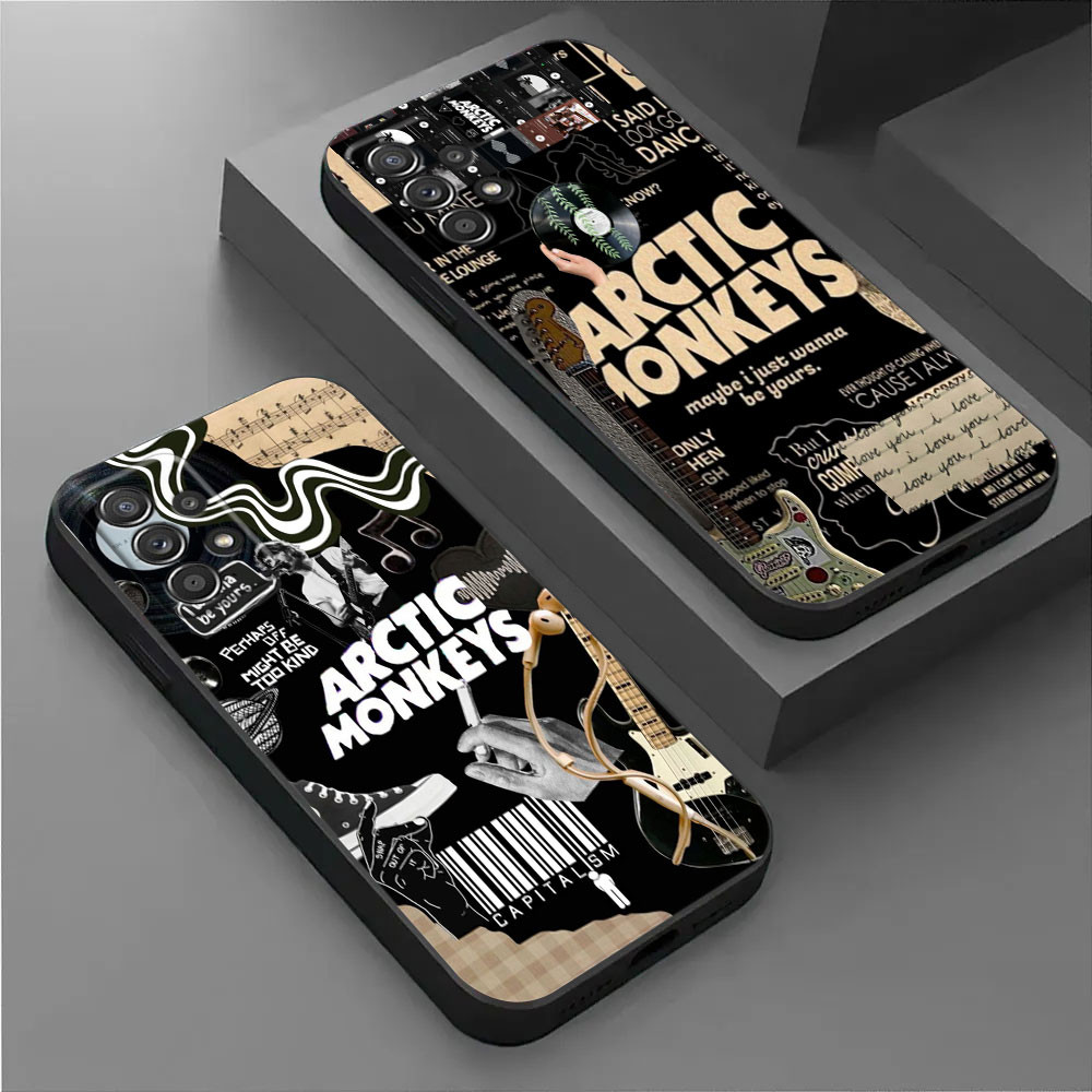 Capa De Banda Arctic Monkeys Para Samsung Galaxy A56 5G A36 A55 A35 A72 A73 A14 A15 A16 A54 A53 A52 A32 A12 A26 A25 A21S