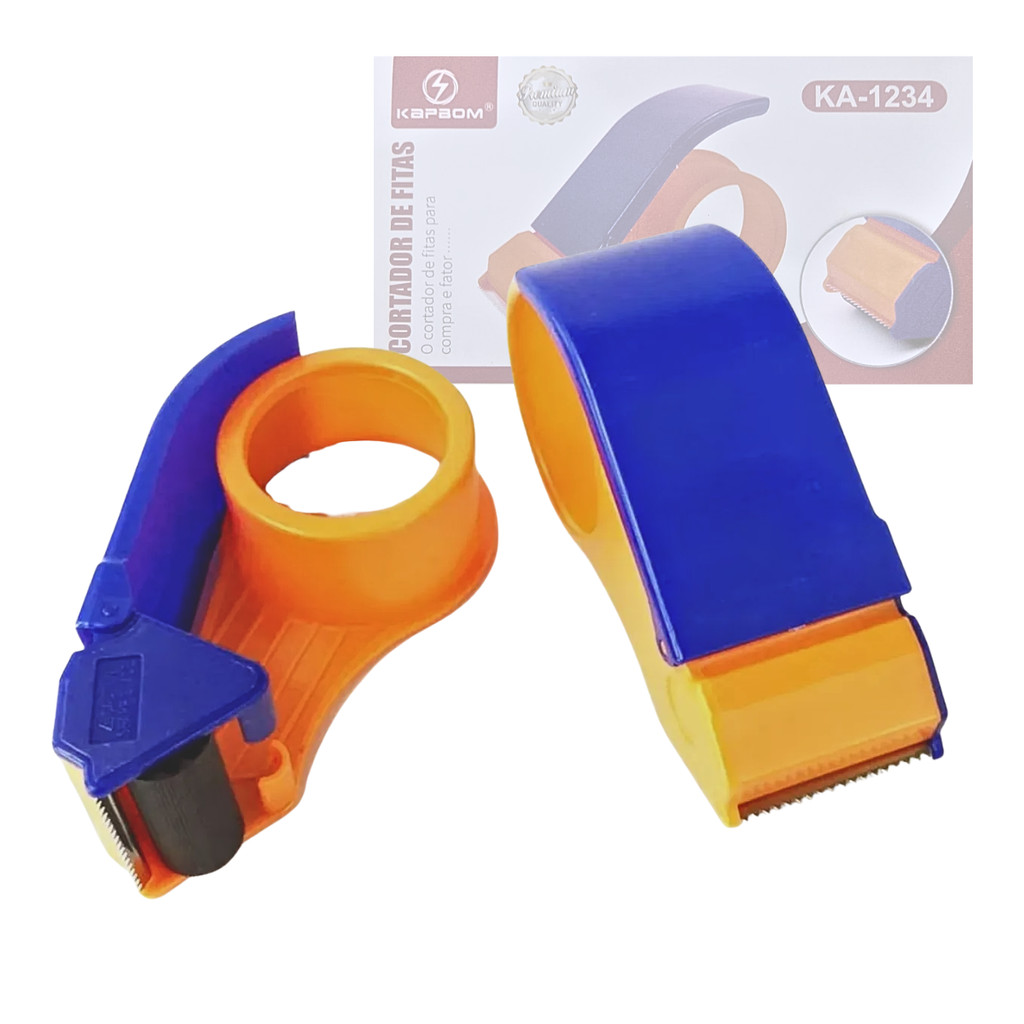 Cortador de Fita Adesiva Suporte Dispensador KA-1234
