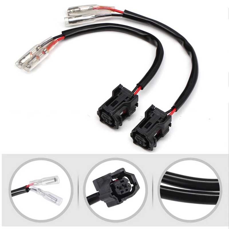 Adequado para cabo de sinal de mudança de direção Yamaha MT03/09/10/XT1200Z XSR700/900 R1 R6