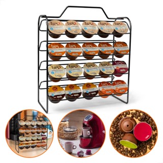 Suporte Porta 40 Cápsulas Três Corações Preto em Oferta na Shopee