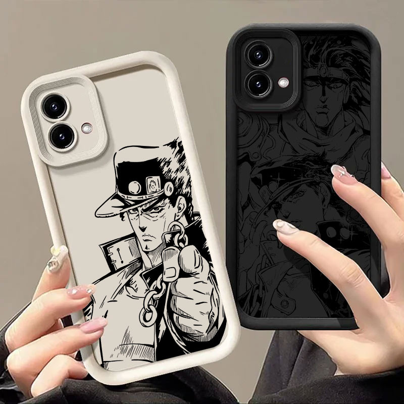Jojo Anime JoJos Bizarre Adventure Capa De Telefone Para Motorola MOTO G85 G84 G35 5G G54 G75 G32 G34 G22 G14 Edge 40 Ne