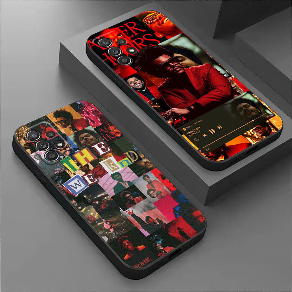 Capa De Rapper The Weeknd XOTWOD Para Samsung Galaxy A56 5G A36 A55 A35 A72 A73 A14 A15 A16 A54 A53 A52 A32 A12 A26 A25 